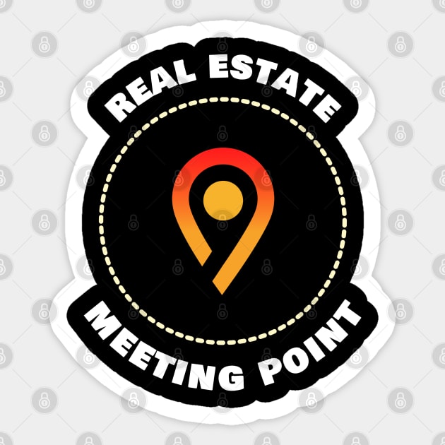 Real Estate Meeting Point Sticker by REG